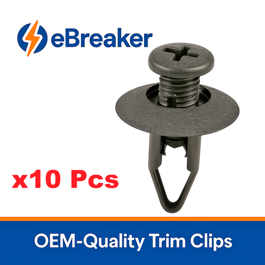 Mitsubishi Trim Clip Bumper Fitting Retainer Fastener Screw Rivet MB406894 - x100