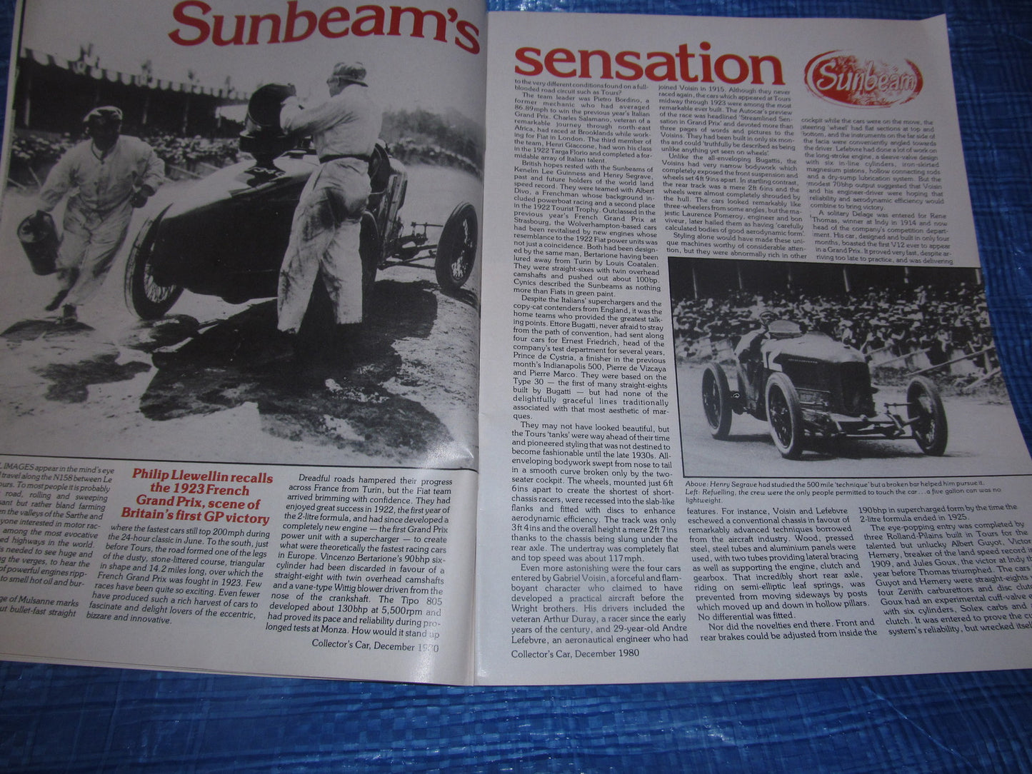 1980 DECEMBER COLLECTORS CAR MAGAZINE / BUGATTI MERCEDES PORSCHE JAGUAR C D #bk13