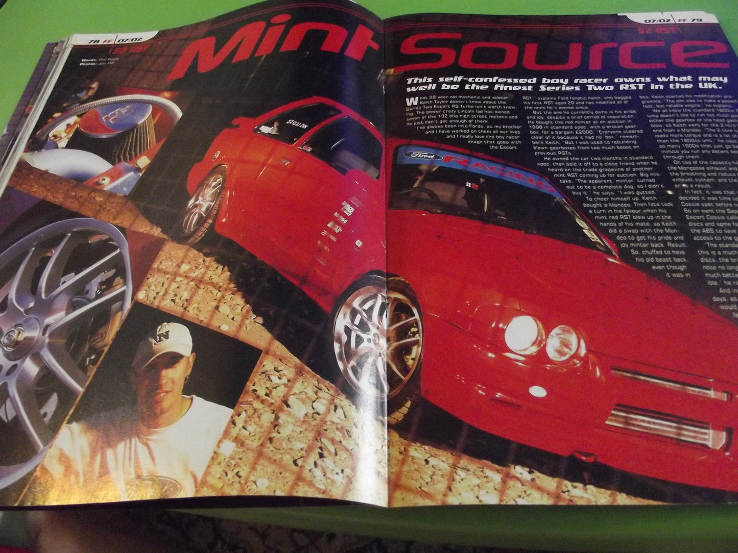 FAST FORD MAGAZINE JULY 2002  #C53