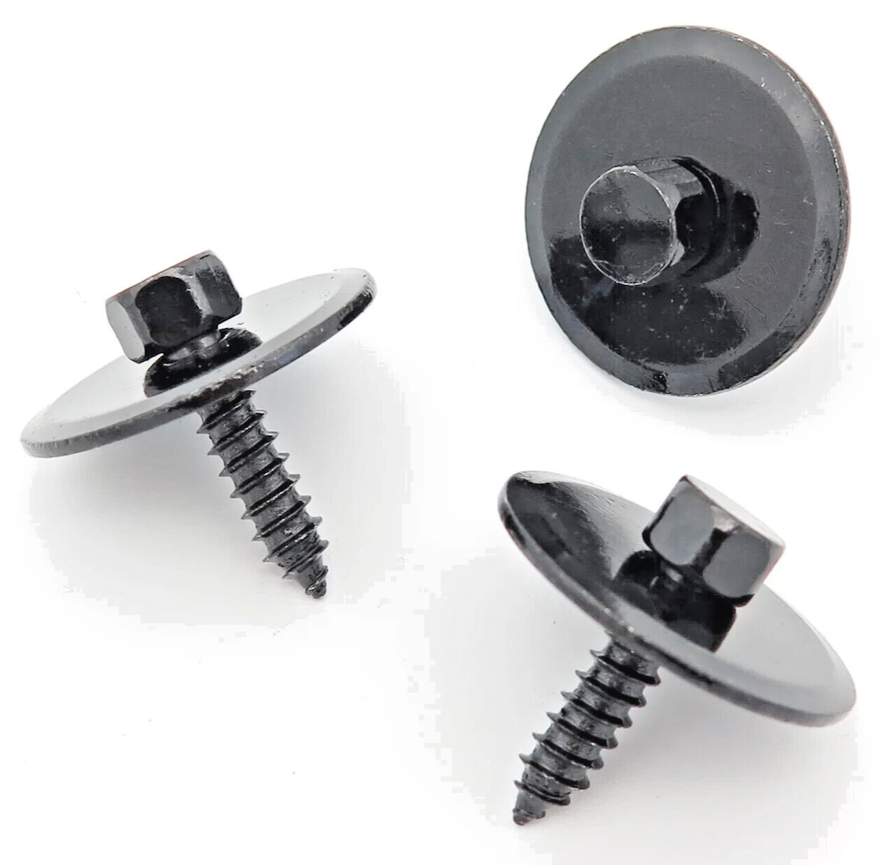 Mercedes Engine Undertray Splash Guard Screws with Large Captive Washer 5x Pack7