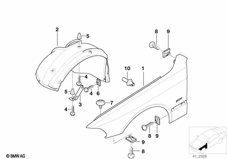 BMW Screw Grommet Trim Panel Mounting Clip Fastener Fits 1975-2025 Cars - #  x2017