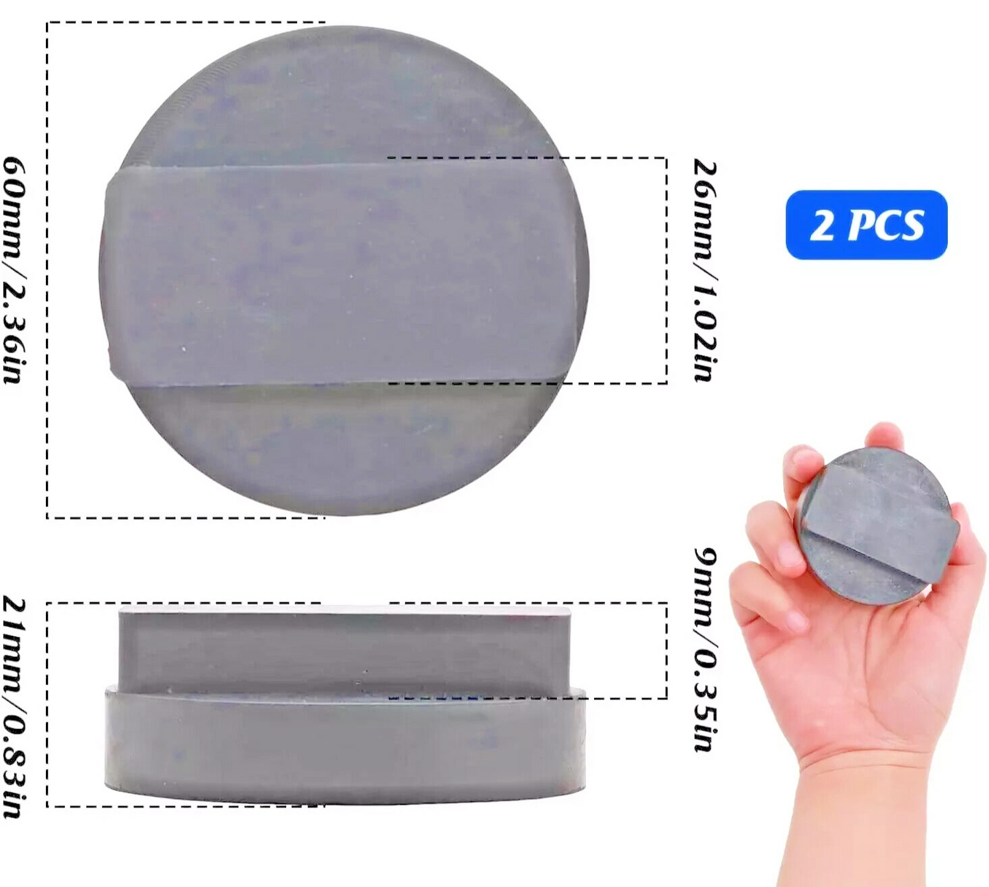 MINI Rubber Jacking Jack Pad Lift Adaptor Fit's, R50 R53 R56 R60 R55 F54 F56 F606