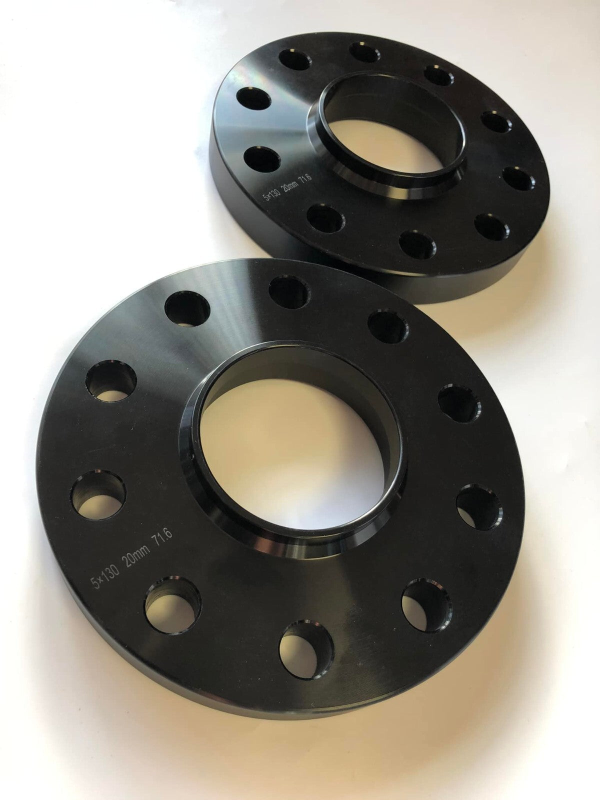 Porsche Wheel Spacers 20mm Set Of 2 in Black 5x130 PSR9Line3