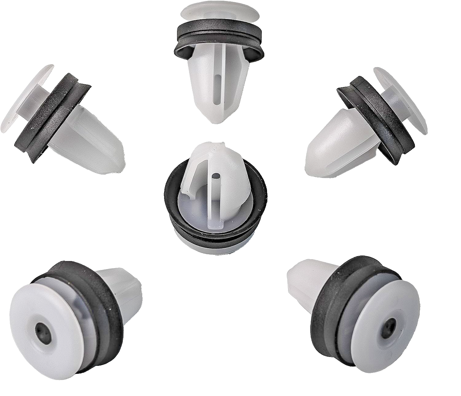 Trim Panel Fastener Clip & Rubber Seal Land Rover Interior & Exterior Use - 10pc12