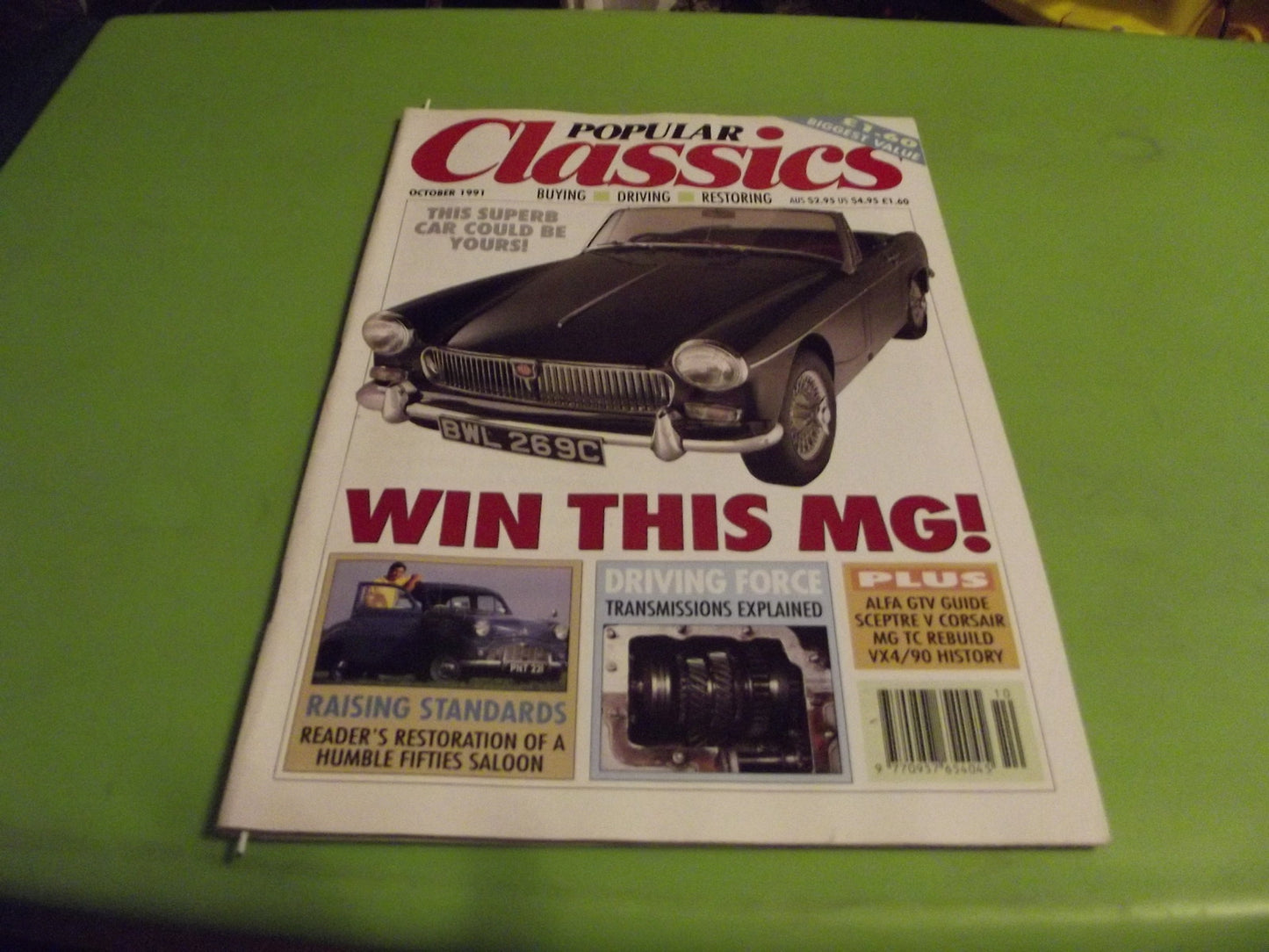 POPULAR CLASSICS MAGAZINE OCTOBER 1991 #c20