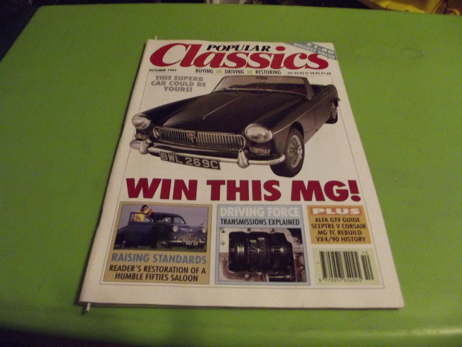 POPULAR CLASSICS MAGAZINE OCTOBER 1991 #c20