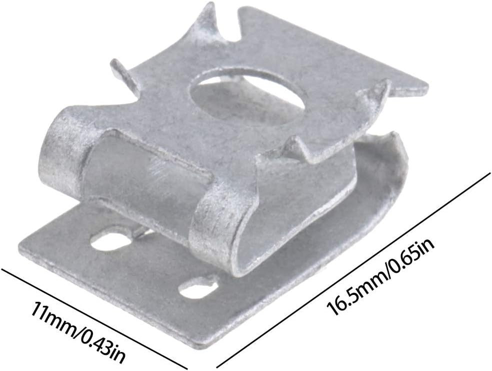 VW VAG Speed Nut Undertay Splashguard Trim & Interior Panel Fastener M5 Clip x1513