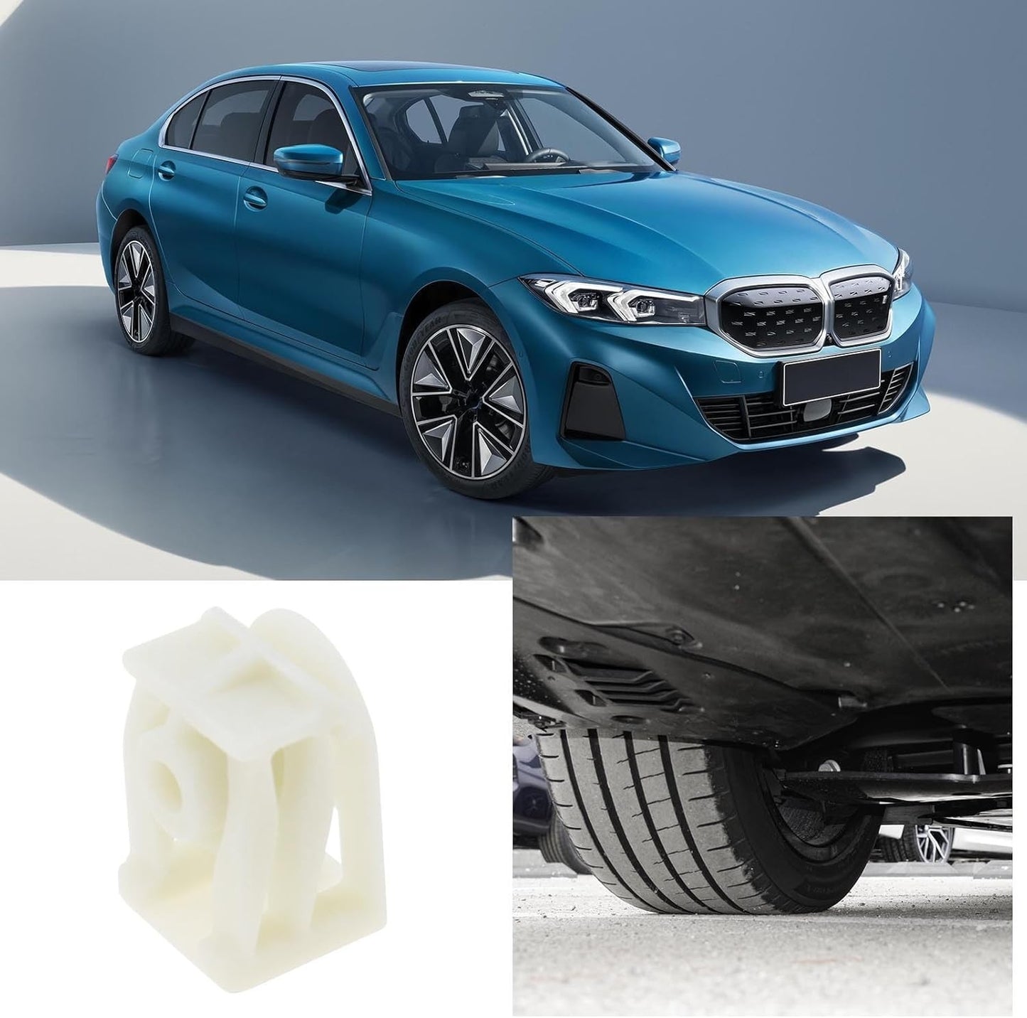 BMW C-Clip Grommet - Fits 1 2 3 4 5 Series X1 X3 X5 Trim Panel Plastic Nut # 5.15