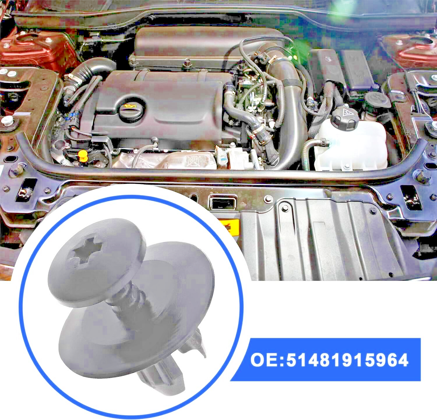 BMW Body Trim Panel Expanding Fixing Screw Rivet  Clips X 1 2 3 4 5 6 7 8 Series4