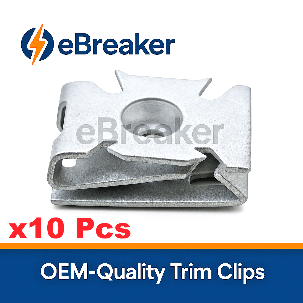 VW VAG Speed Nut Undertay Splashguard Trim & Interior Panel Fastener M5 Clip x100