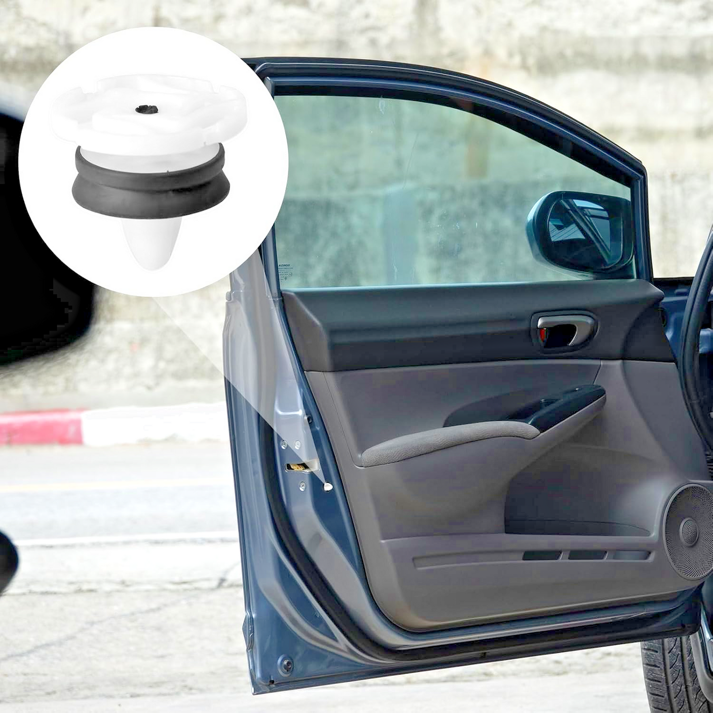 RENAULT Door Card Panel Interior Trim Sprung Head Fastener Clips - Pack of 5 Pcs14