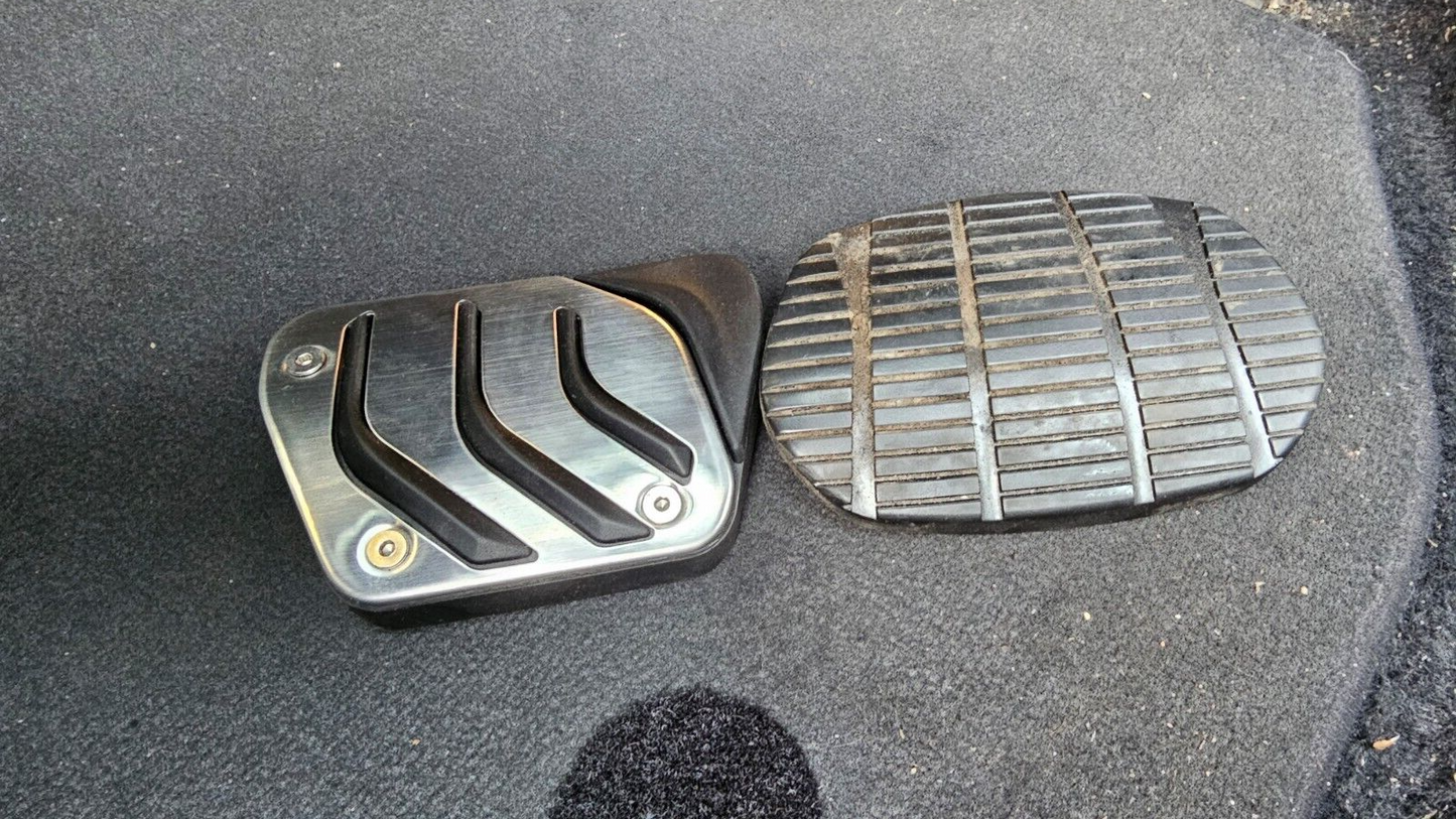 BMW M Pedal Cover set F Series Manual Stainless Steel X 1 2 3 47