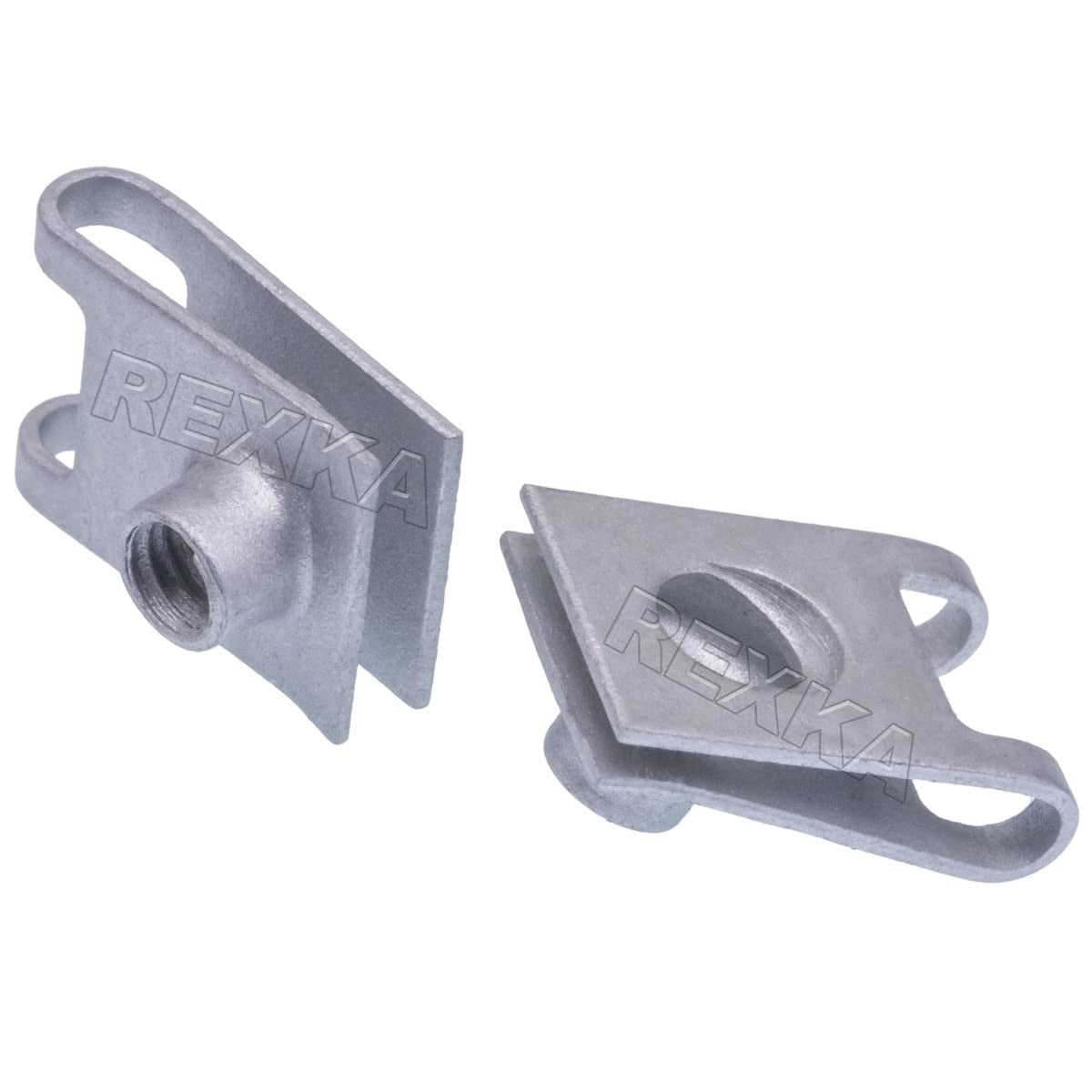 VW C-Clip M6 Spire Nut Under Body Weather Sheild Trim Panel Galvanised - Pack 154