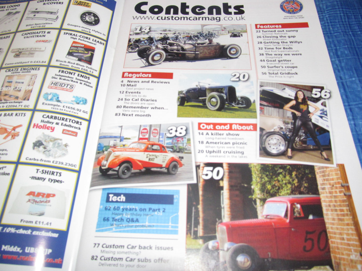 CUSTOM CAR MAGAZINE SEPTEMBER 2011 /   #bk11