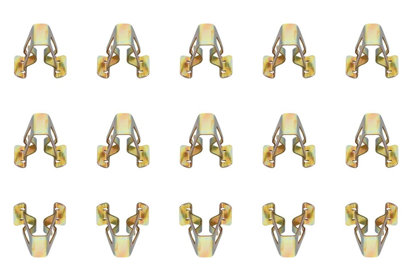 AUDI Interior Door Sill Pillar Trim Consol Panel Metal Clip Fasteners -  Pack 1014