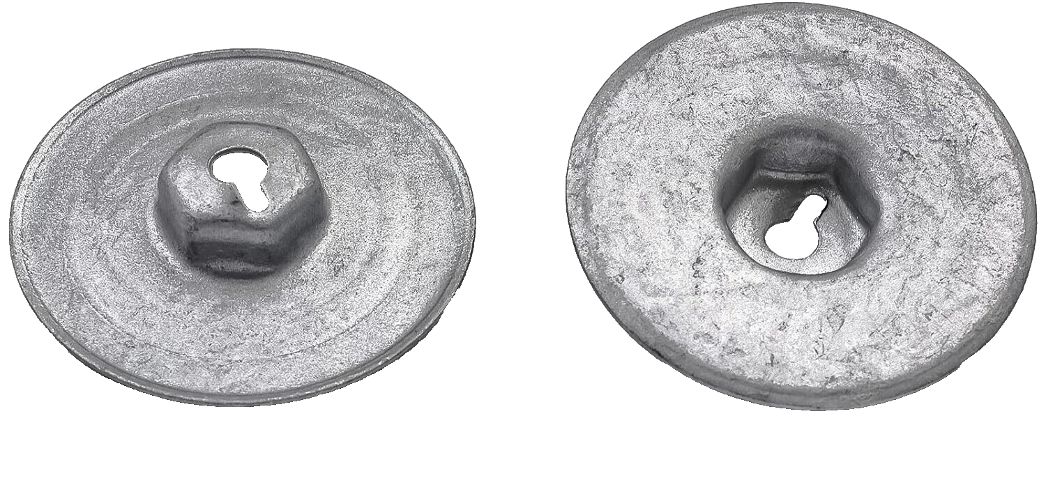 BMW Hex Head Heat Shield Press Stud Metal Washer 30mm Flange 07146949380 QTY x151