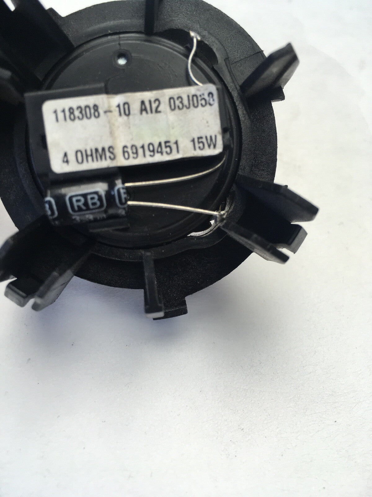 Front Door Tweeter Speaker Original From Mini R50 R53 01-06 # 69194512