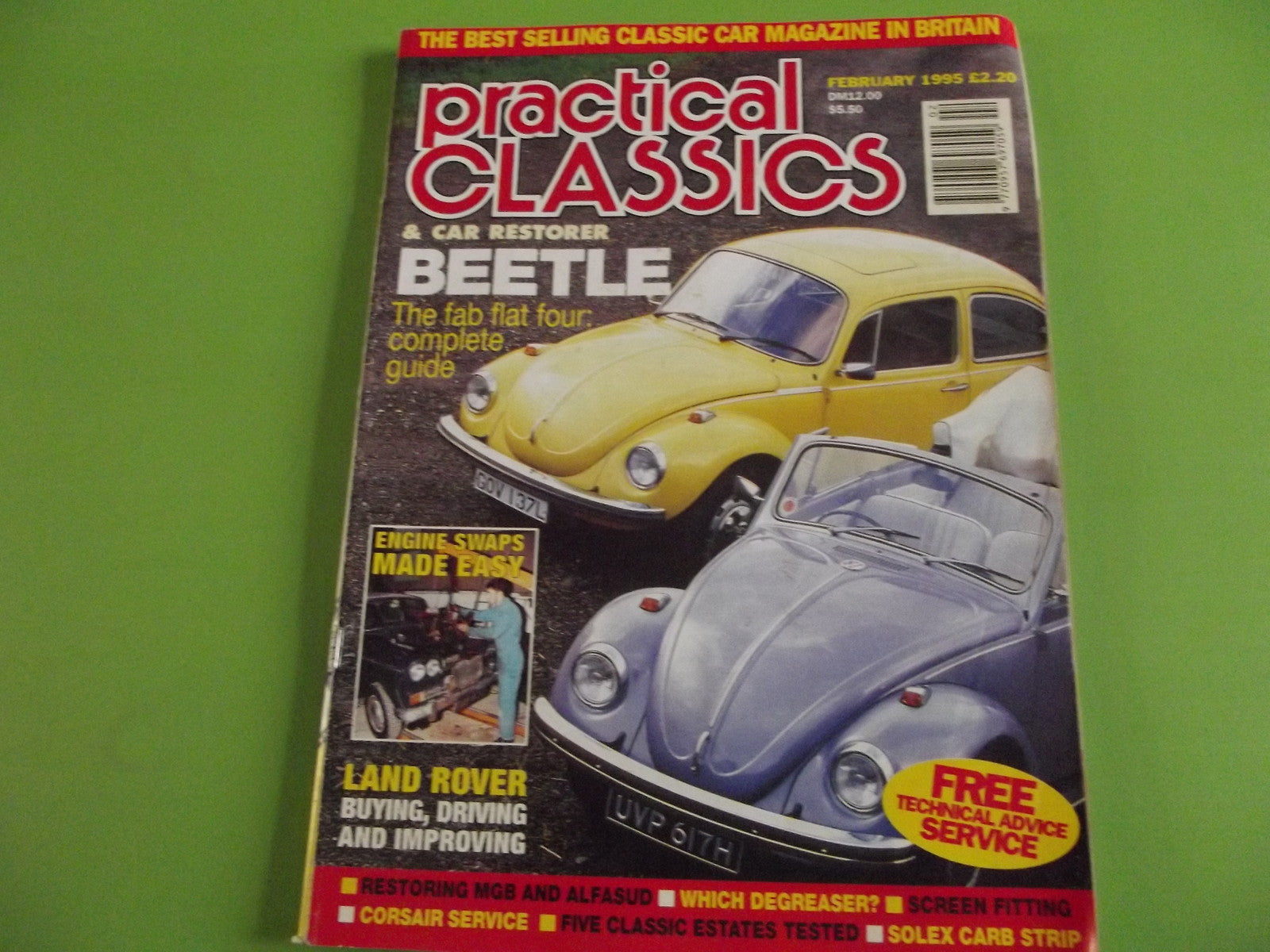 PRACTICAL CLASSICS AND RESTORERS FEBRUARY 1995 #c10