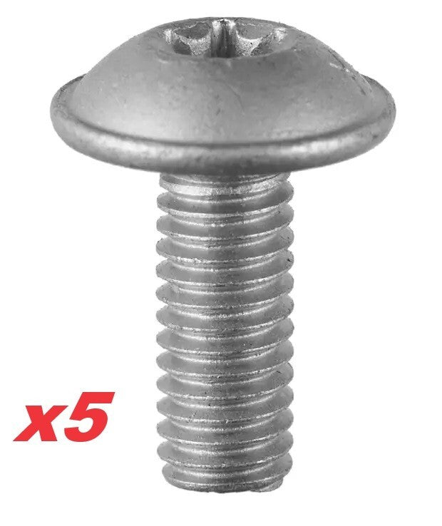 MERCEDES BENZ TORX SCREWS METAL BOLT M6 x 16mm OEM N000000001476 x50