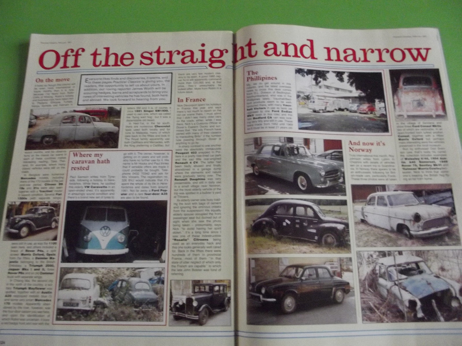 PRACTICAL CLASSICS AND CAR RESTORER MAGAZINE FEBRUARY 1991 #c13