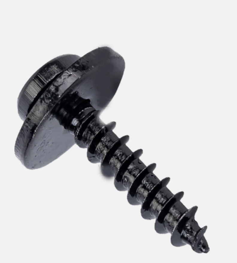 Renault Self Tapping Trim Panel Fixing Screw M5 T20 28mm Length & Washer - 20 pc18