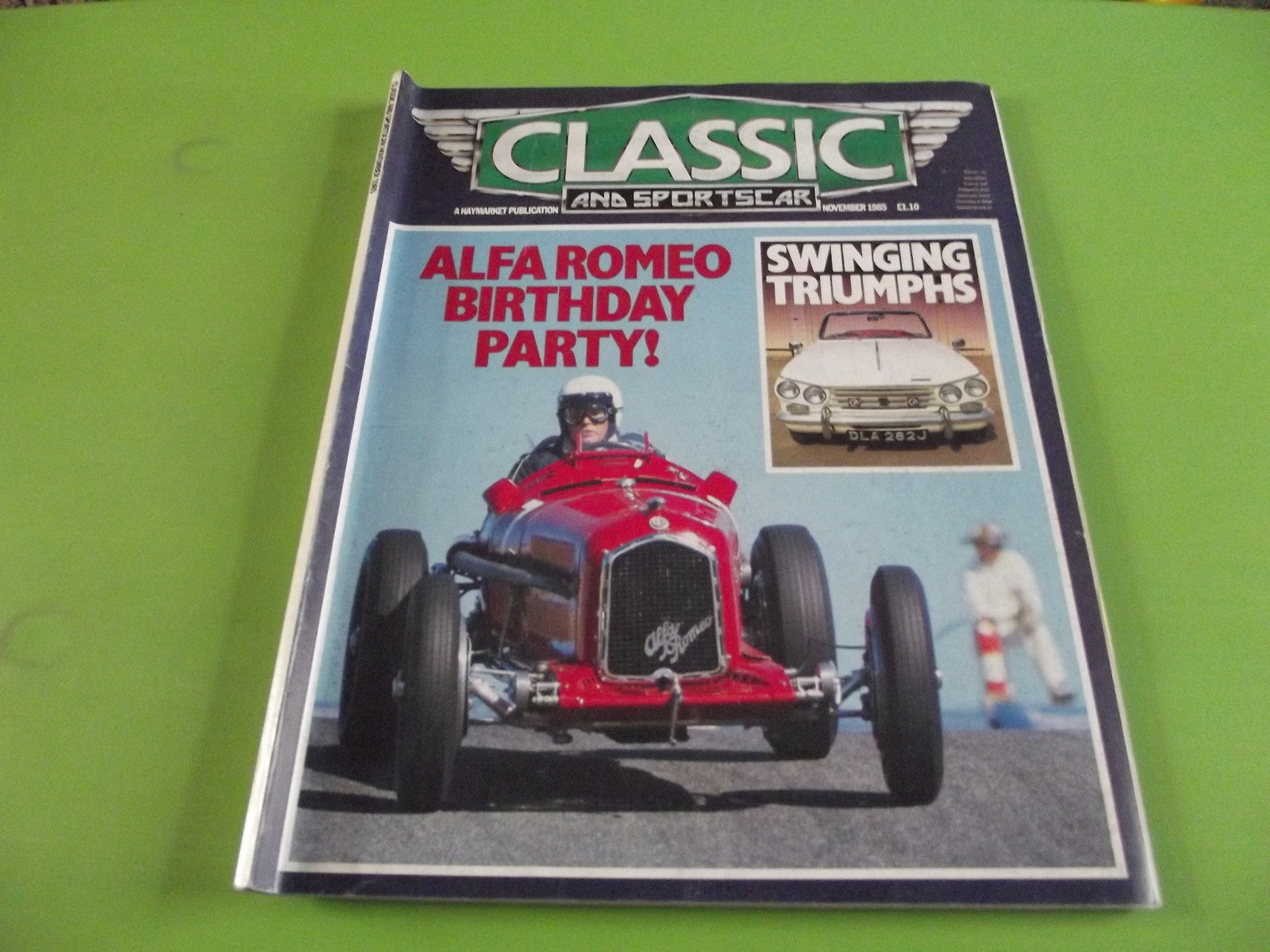 CLASSIC AND SPORTSCAR MAGAZINE NOVEMBER 1985 #c10