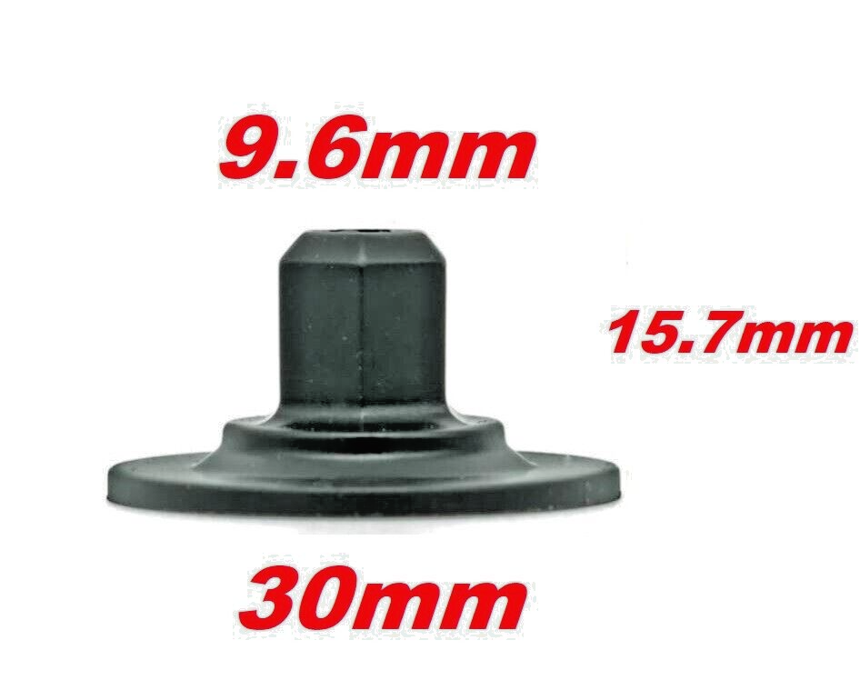 VW Audi Golf A3 Q5 Trim Liner Nut WHT-000-713 for Splash Guard Shield – 10 Pack.1