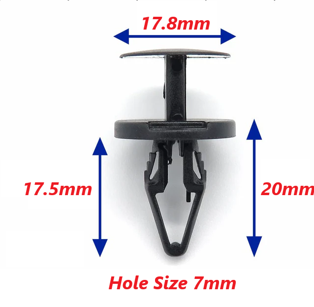 Ford Fiesta Focus Bumper Wheel Arch Lining Splash Guard Rivet Fixing Clips 10pcs1