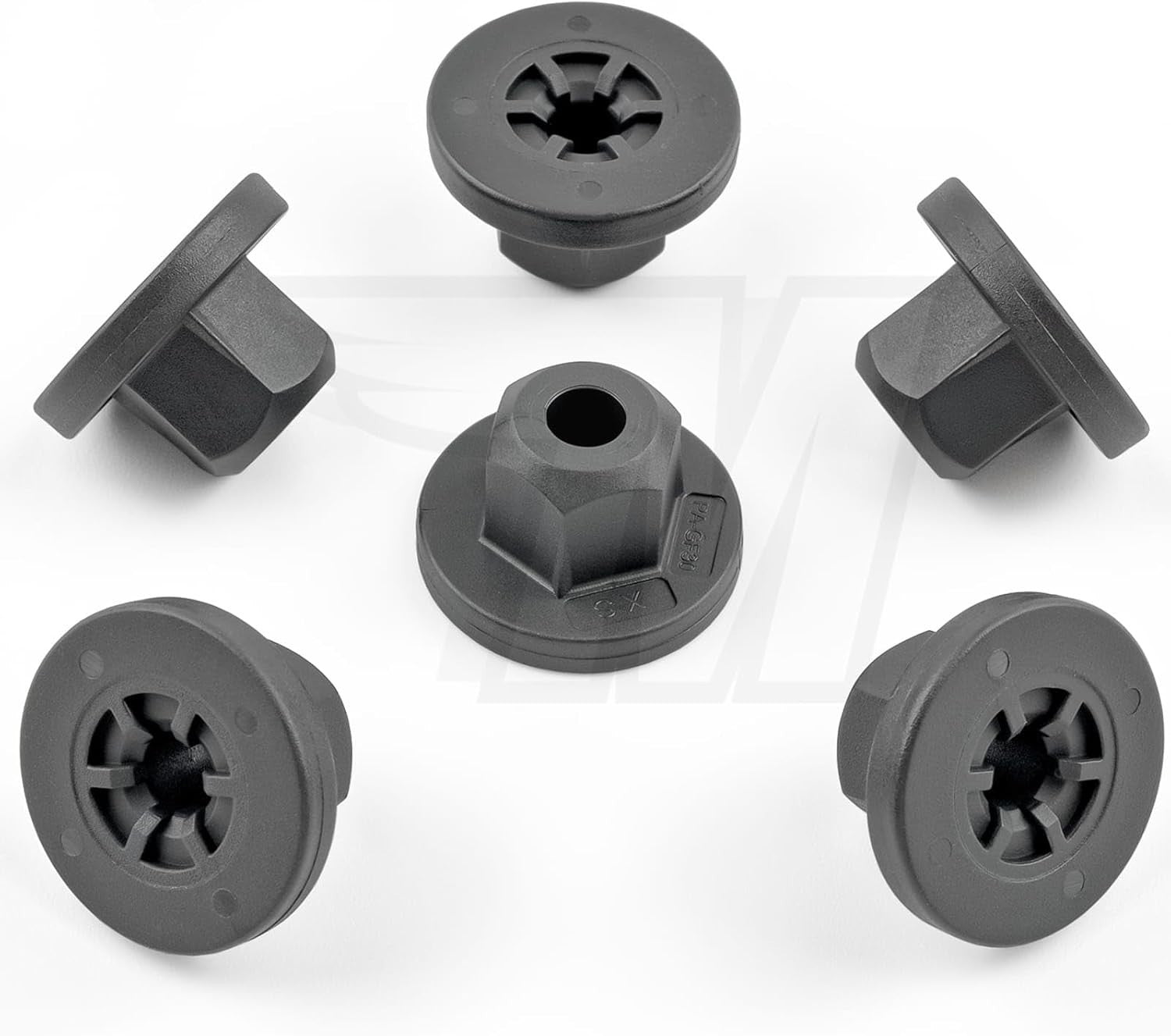 Land Rover Wheel Arch Liner Plastic Trim Fastener Hex Nut M6 RYH500780 - 10 Pcs.11