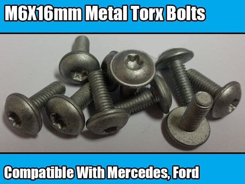 MERCEDES BENZ VAN & CAR M6x16mm TORX SCREW BOLT N000000001476 x15 UK Fast & Free10
