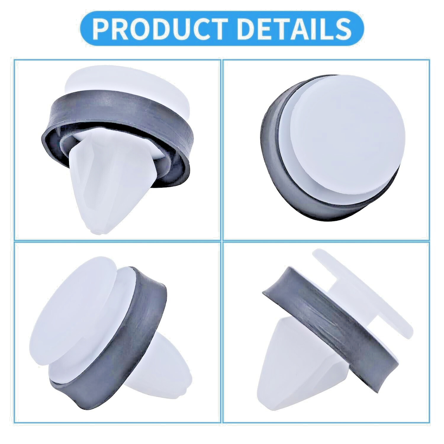 Ford Transit Custom Trim Panel Clips Door Moulding Side Body Fixing 5255437 x5pc6