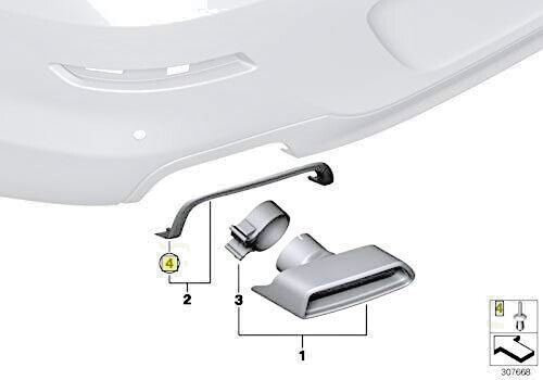 BMW Plastic Push Fit Rivet Clips Wheel Arch Liner Panel Splashgaurd Under Tray 53