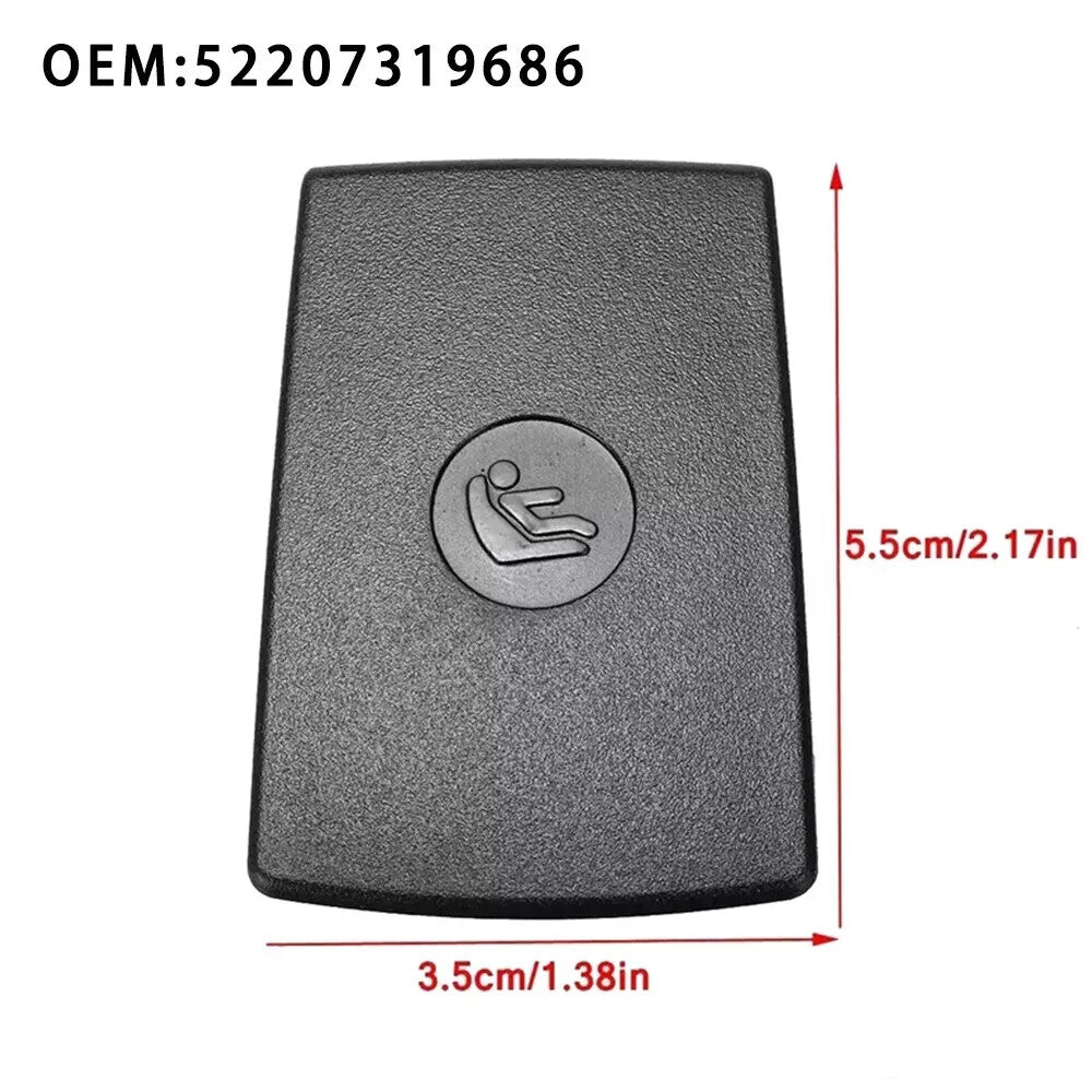 BMW Rear Seat ISOFIX Cover Black 17949110 7319686 For 1 2 3 X1 Series2