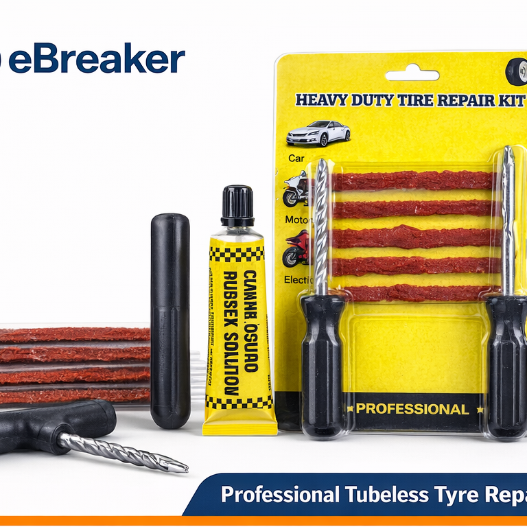Heavy Duty Tyre Puncture Repair Kit – Car Motorcycle Van Emergency Roadside Fix.19