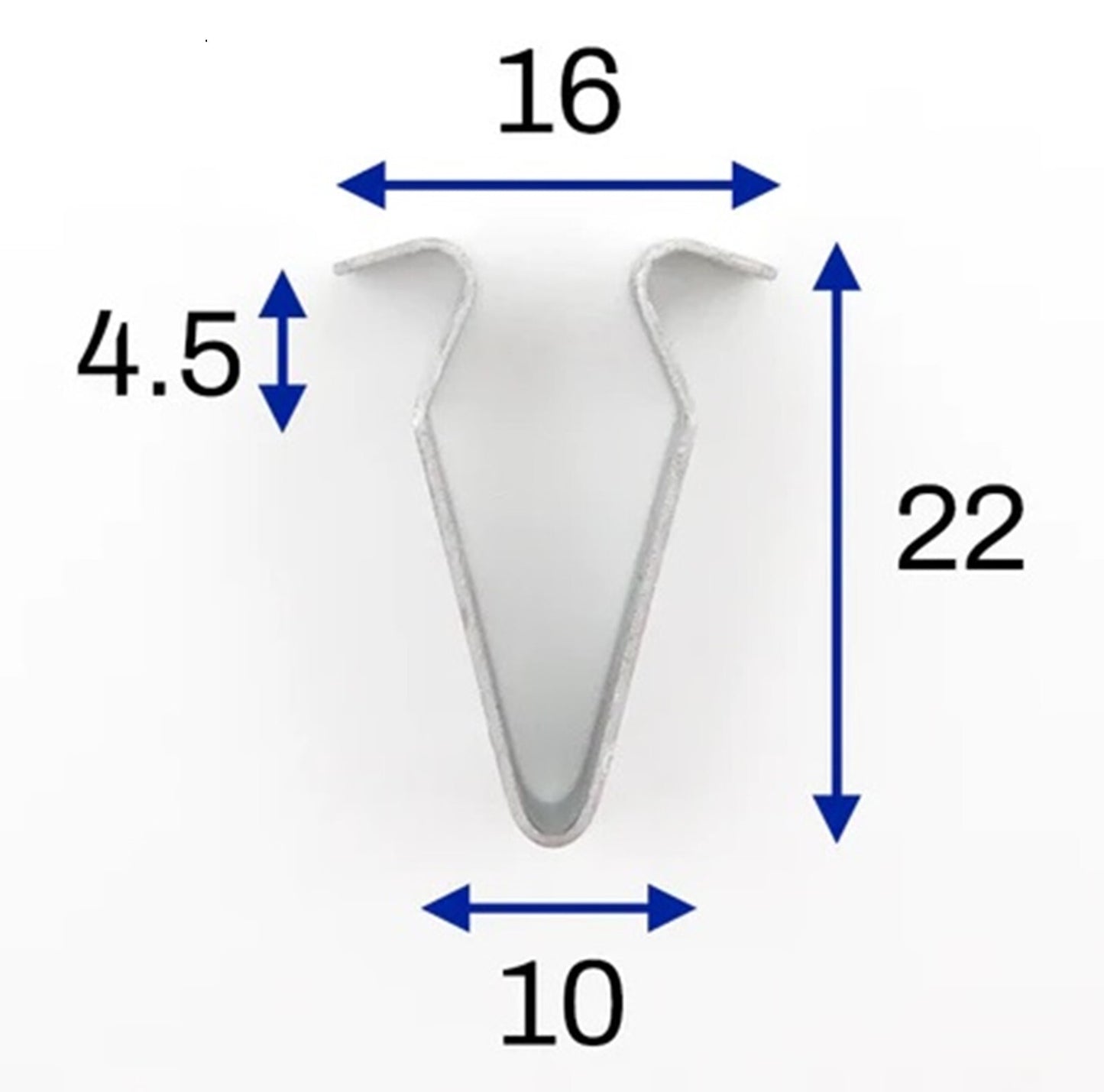 V Clips Metal Spring Trim Panel Tailgate Interior VW Audi Skoda Seat x5 1J6867278