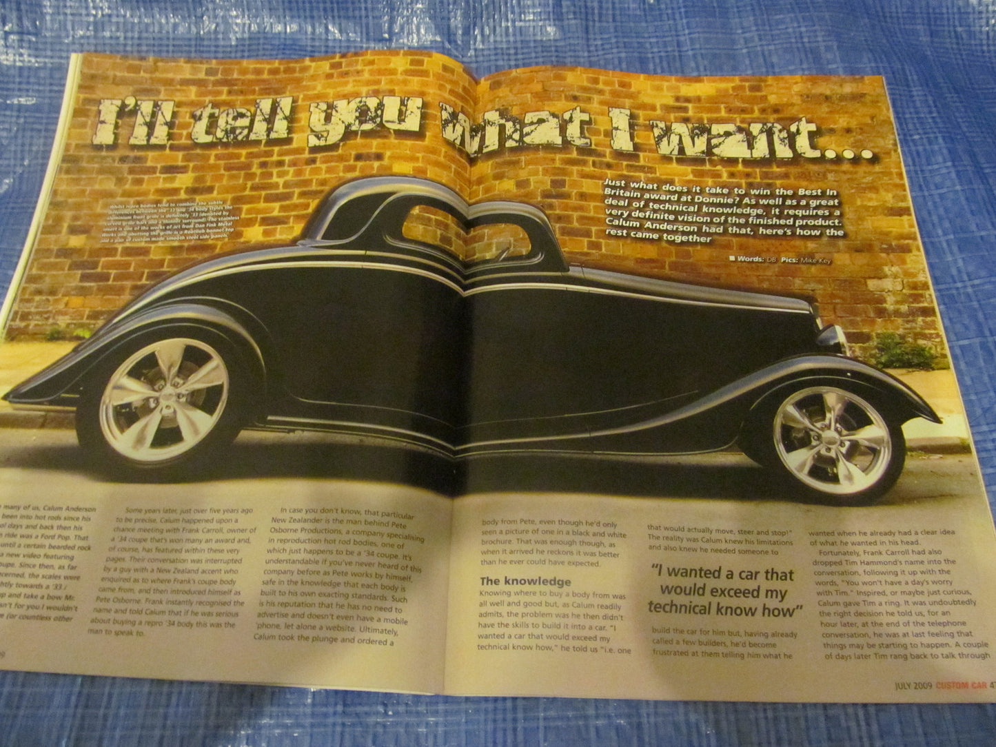 CUSTOM CAR MAGAZINE JULY 2009 /   #bk13