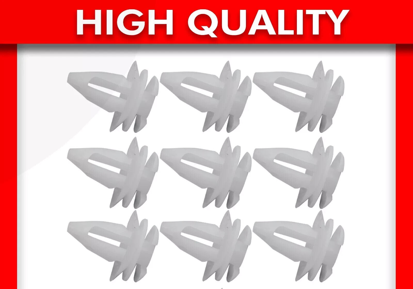 BMW Door Panel Trim Card Retainer Clip Plastic Fixing Fastener O.E 1973500 15pcs17