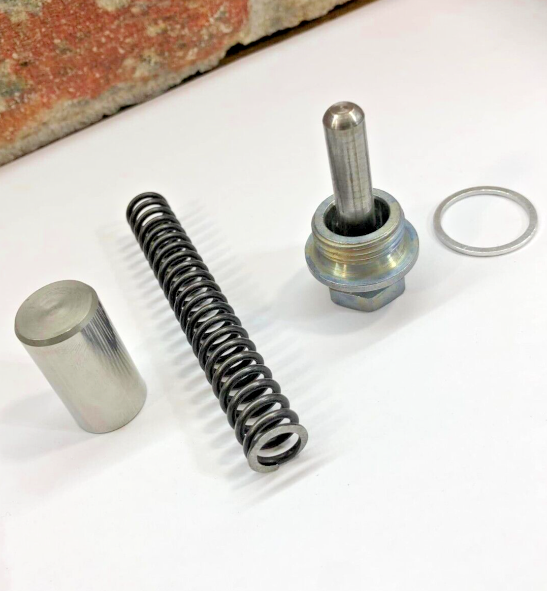 Porsche 996 & 986 Upgraded Oil Pressure Relief Valve Kit for M96 Engine PSR9Line2