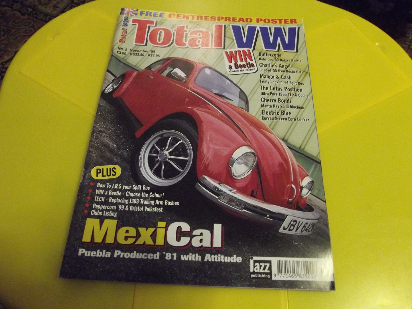 TOTAL VW MAGAZINE NOVEMBER 1999 #c30