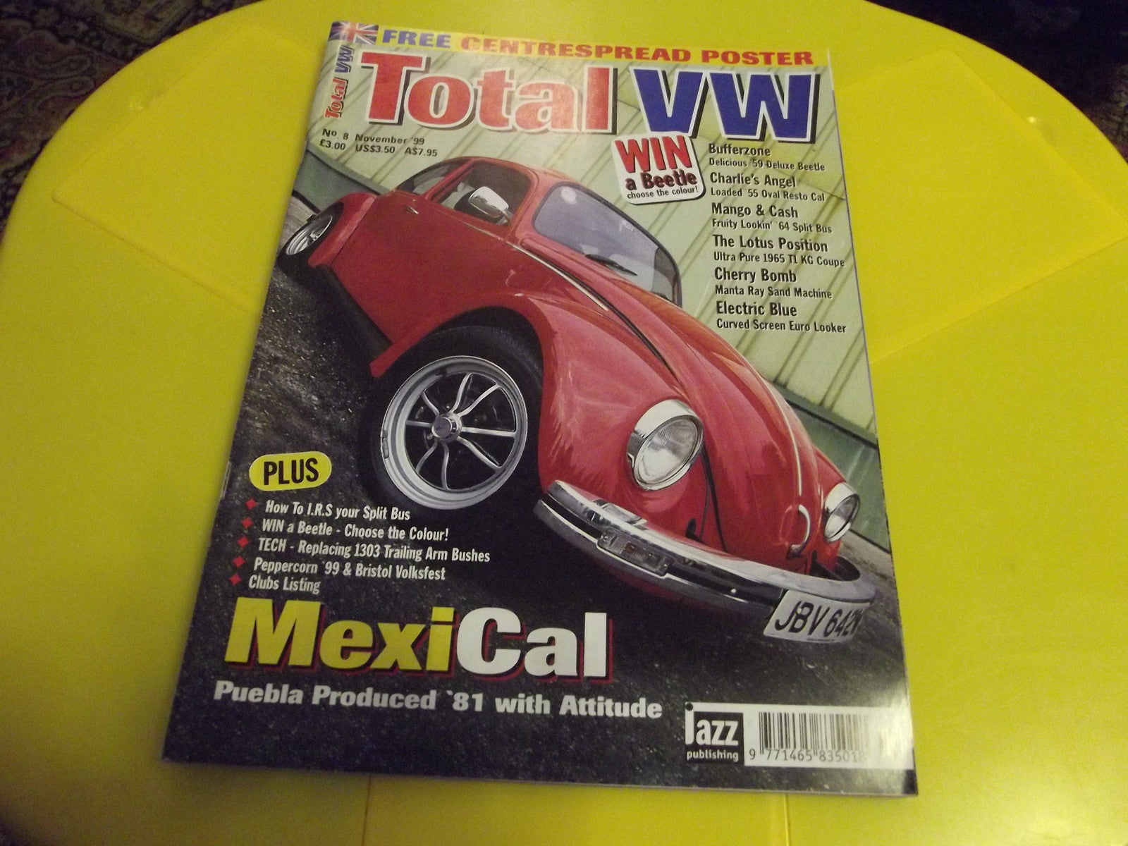 TOTAL VW MAGAZINE NOVEMBER 1999 #c30