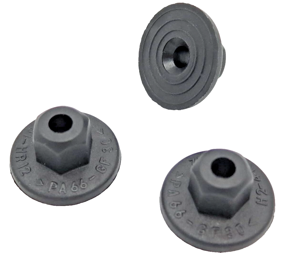 UNTHREADED PLASTIC NUTS ENGINE COVER UNDERTRAY SPLASH GUARD BODY TRIM NUTS 10pcs21