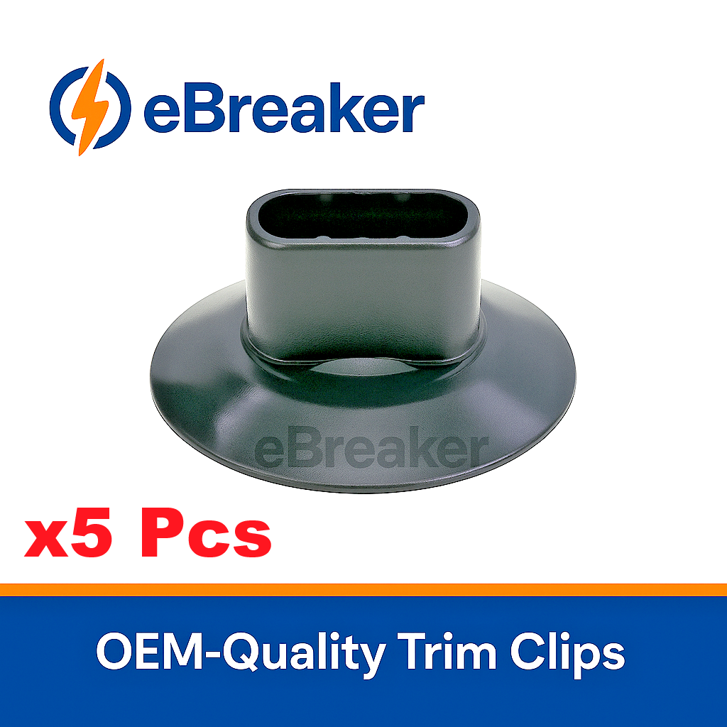 Renault Arch Liner Trim Stud Retaining Clip Black - Fits 02-2026 Models Pack # 50