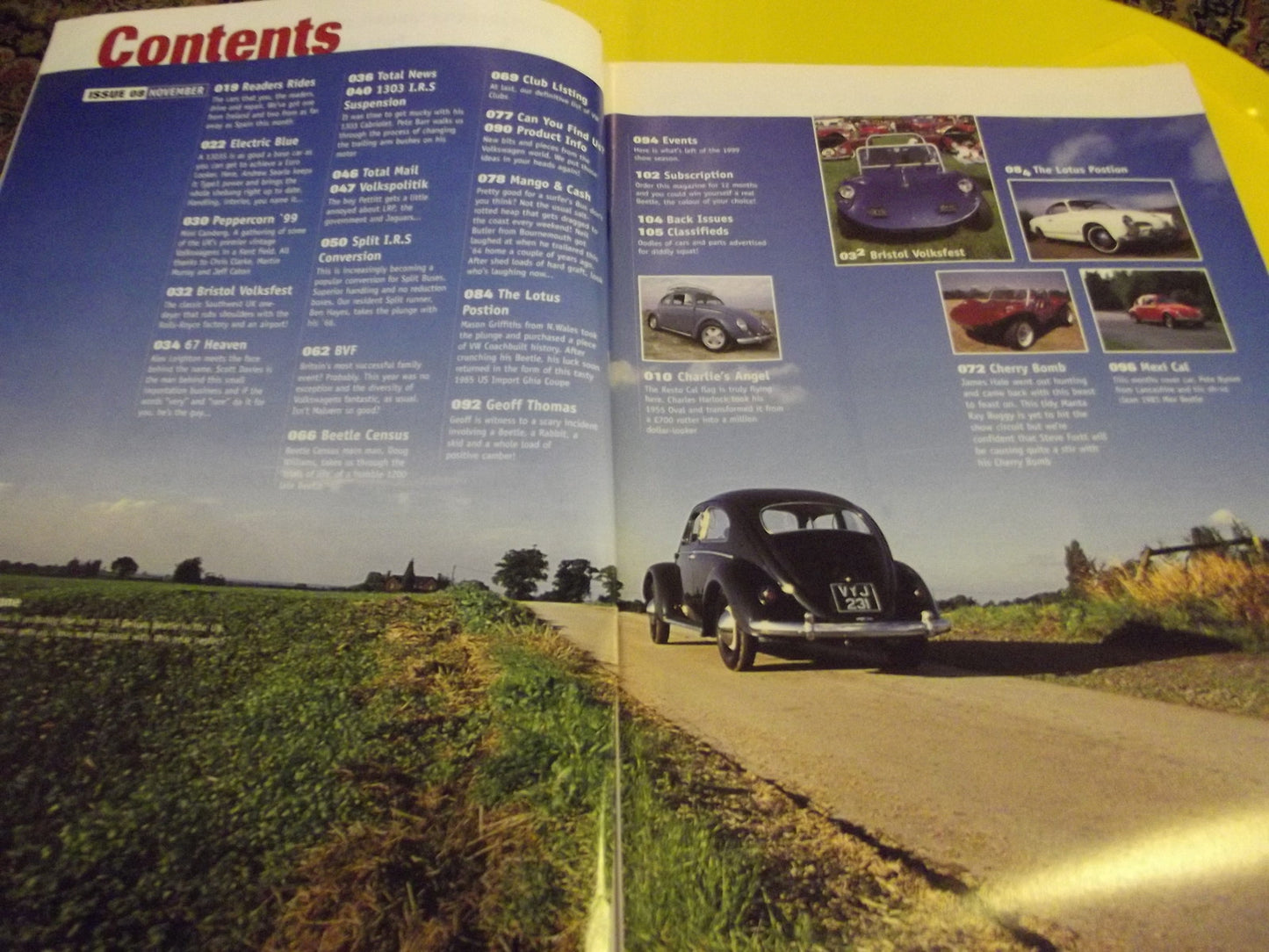 TOTAL VW MAGAZINE NOVEMBER 1999 #c32