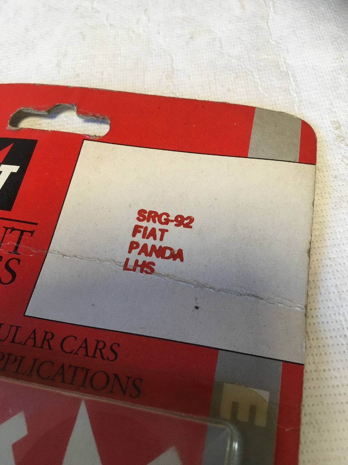 Fiat Panda Marbella Years 86-02 Left Side Replacement Door Wing Mirror glass1