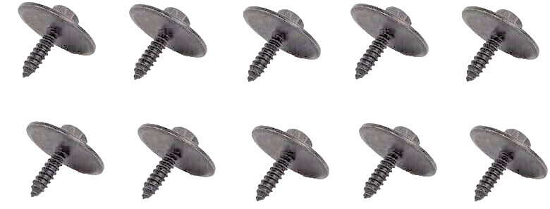Mercedes Engine Undertray Splash Guard Screws with Large Captive Washer 20x Pack13