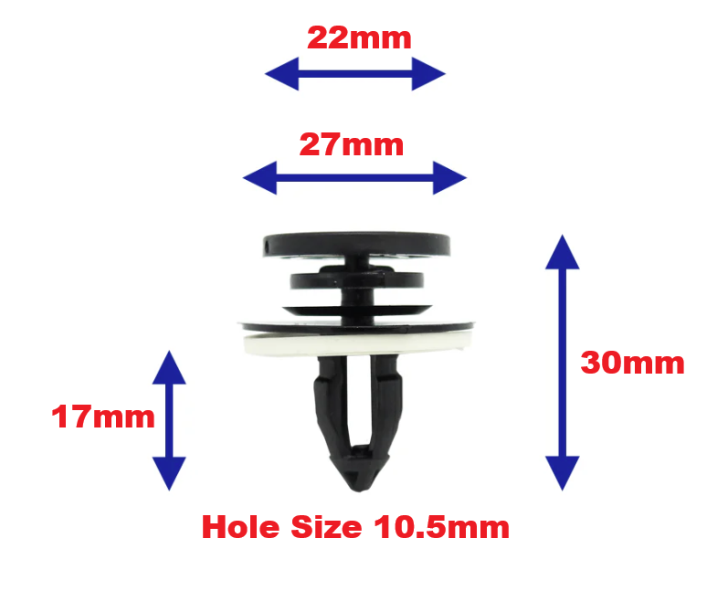 AUDI SEAT Door Card Interior Trim Panel Fastener Clips Rubber Seal A3 A4 Exeo 100