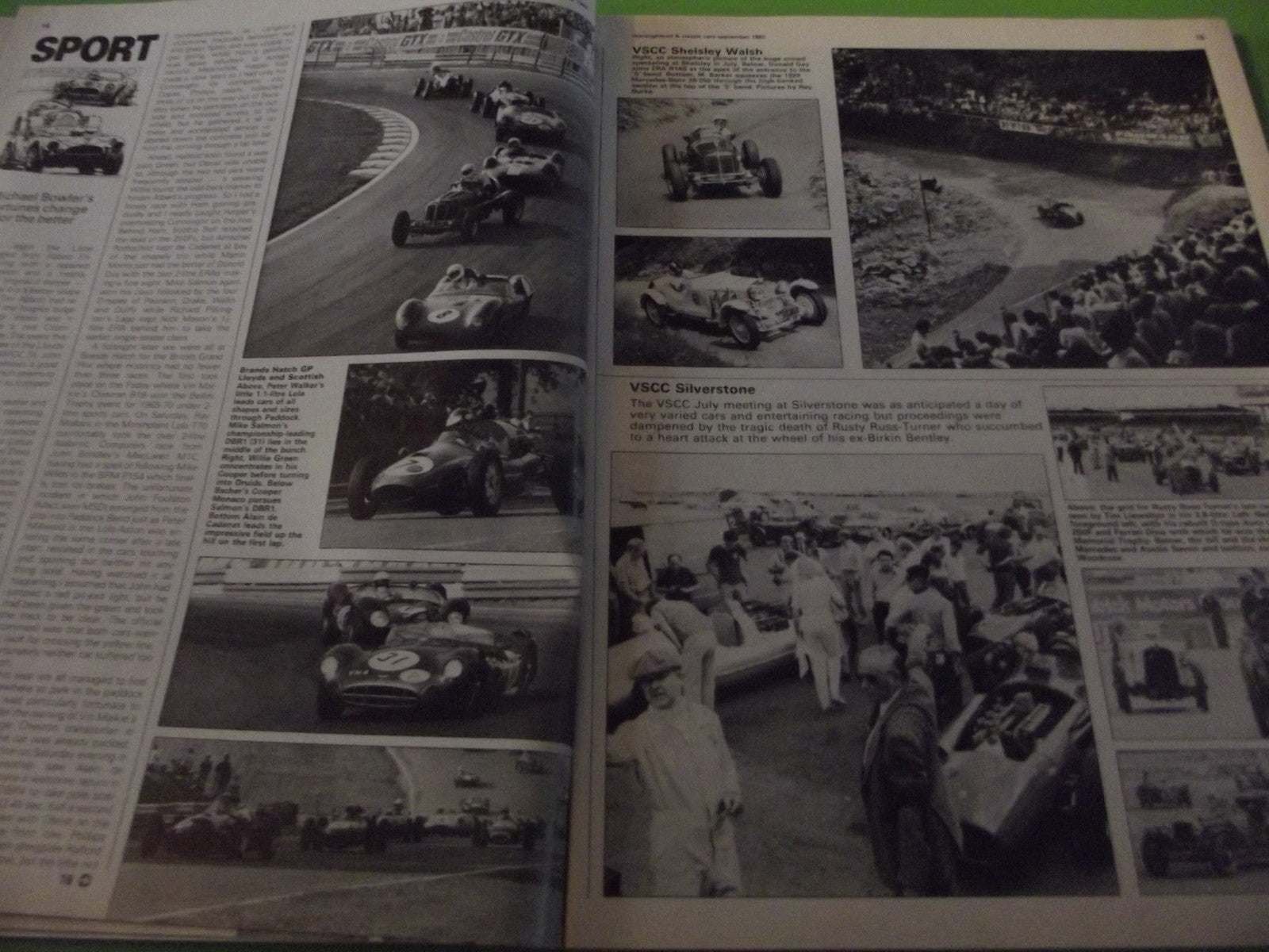 THOROUGHBRED AND CLASSIC CARS MAGAZINE SEPTEMBER 1982 #C42