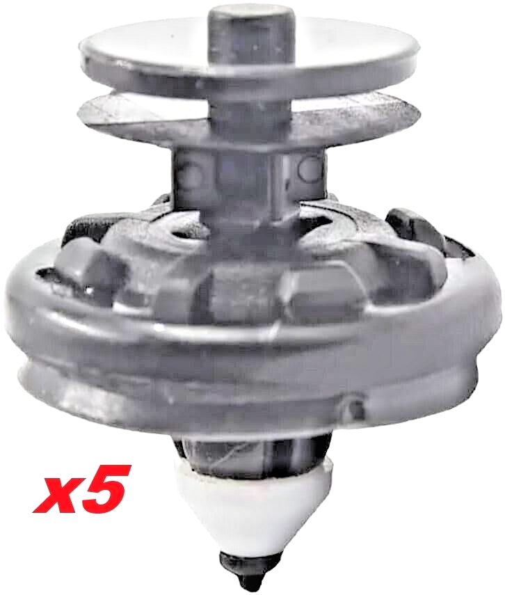 VW Door Card Trim Panel Interior Lining Fixing Clips Qty x5 for Golf Polo Passat0
