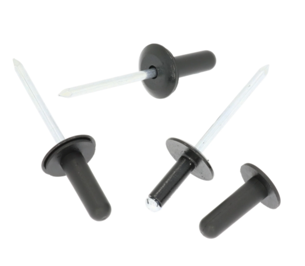 AUTOMOTIVE Bodykit & Wheel Arch Fixing Rivet Alloy with Plastic Head Pack -x 5pc2