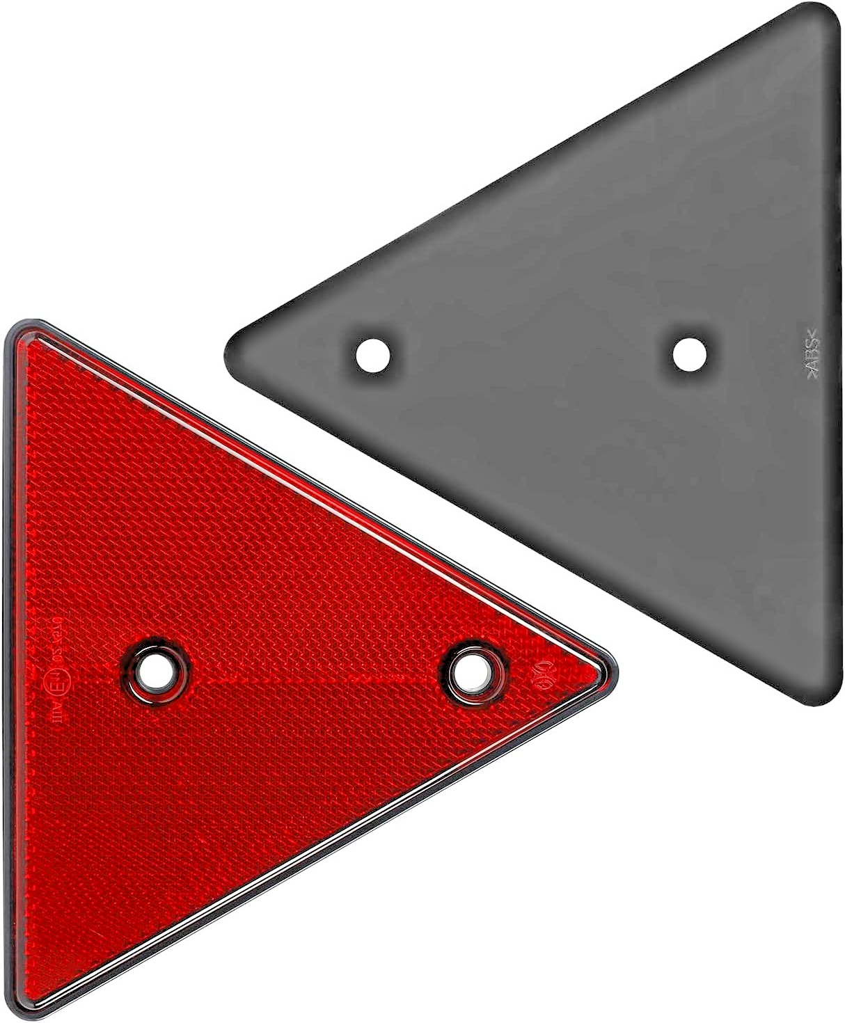 Red Rear Reflectors for Truck Van Trailers & Caravans Triangle Safety Markers x221